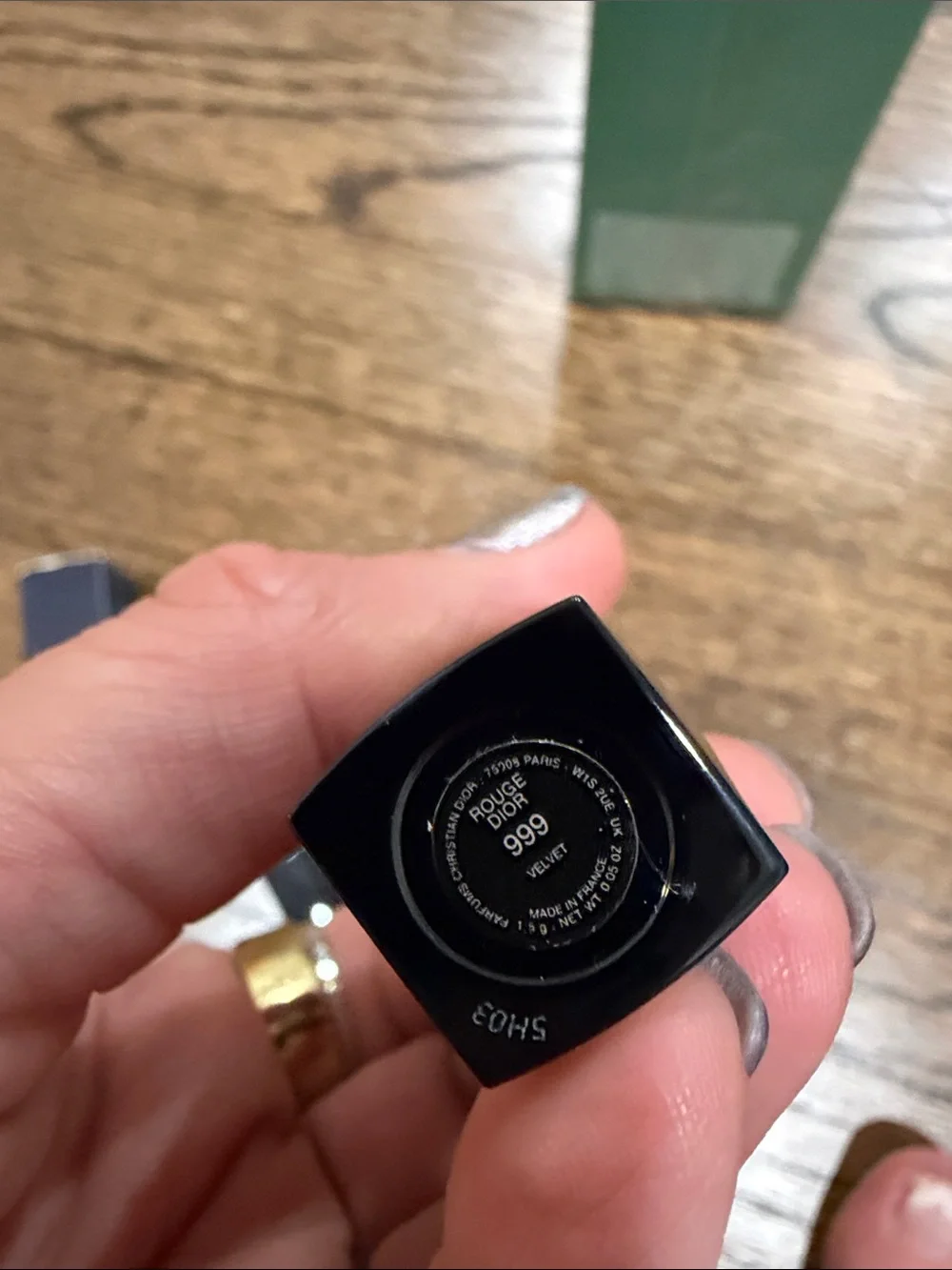 Dior Rouge Lipstick —999 Velvet